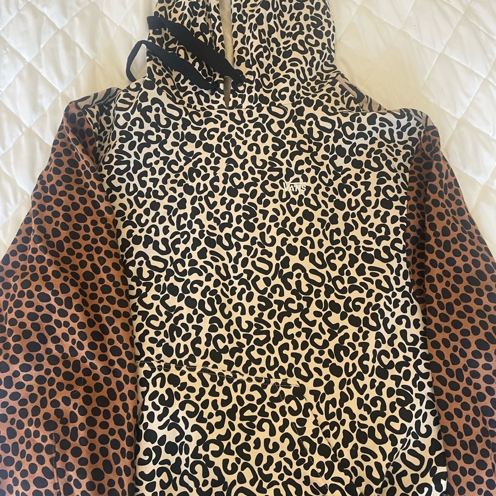 VANS Leopard Print Hoodie